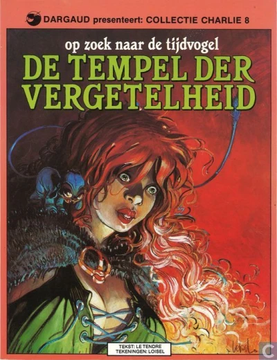 Cover of Op zoek maar de tijdvogel: De tempel der vergetelheid