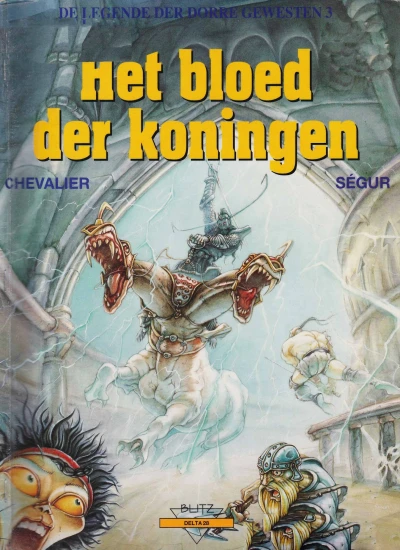 Cover of De legende der dorre gewesten 3: Het bloed der koningen