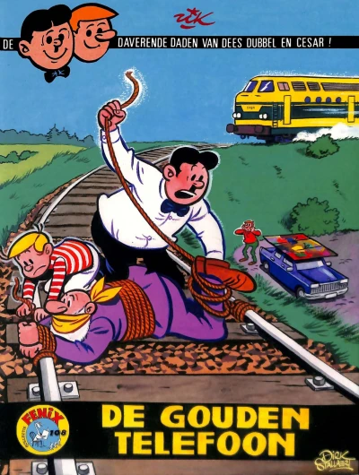 Cover of Dees Dubbel en Cesar: De gouden telefoon