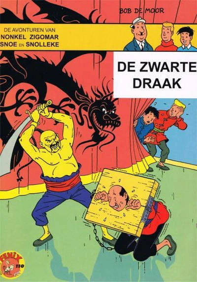 Cover of Nonkel Zigomar, Snoe en Snolleke: De Zwarte Draak