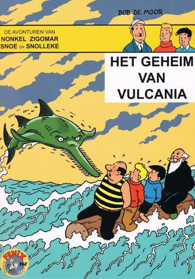 Cover of Nonkel Zigomar, Snoe en Snolleke: Het geheim van Vulcania