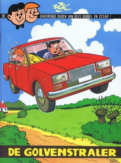 Cover of Dees Dubbel en Cesar: De golvenstraler