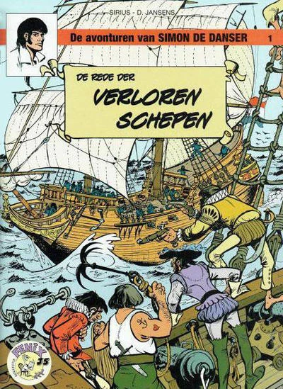 Cover of Simon de danser: De rede der verloren schepen