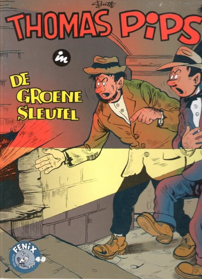 Cover of Thomas Pips: De groene sleutel