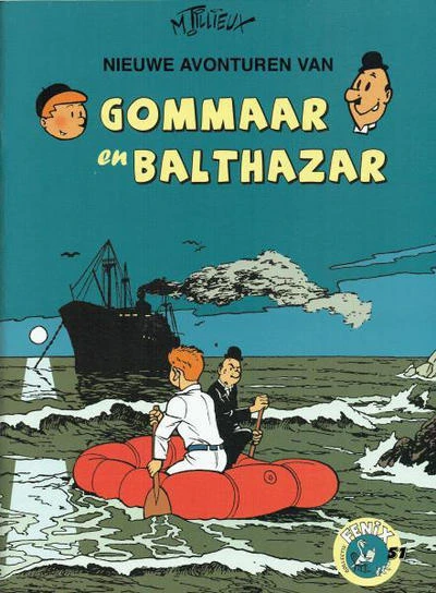 Cover of Nieuwe avonturen van Gommaar en Balthazar