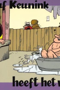 Oktaaf Keunink heeft het warm