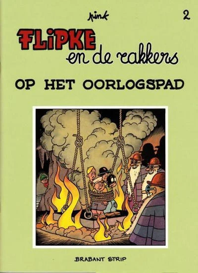 Cover of Flipke en de rakkers op het oorlogspad