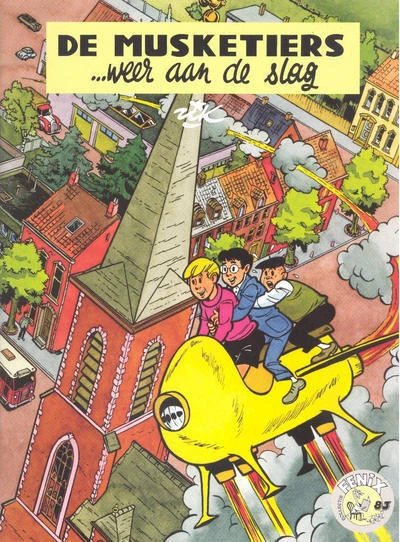 Cover of De Musketiers... weer aan de slag