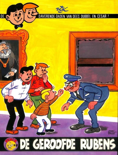 Cover of Dees Dubbel en Cesar: De geroofde Rubens