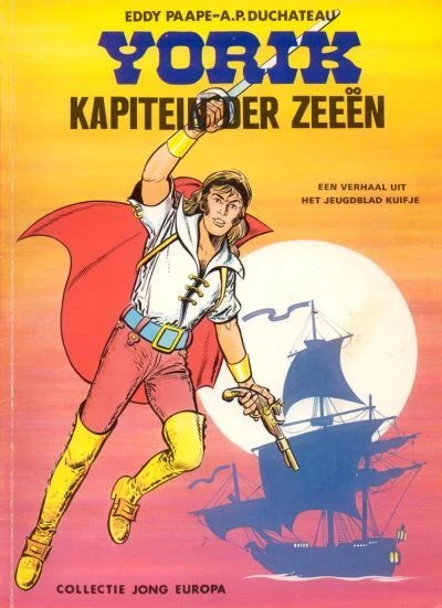 Cover of Yorik kapitein der zeeën
