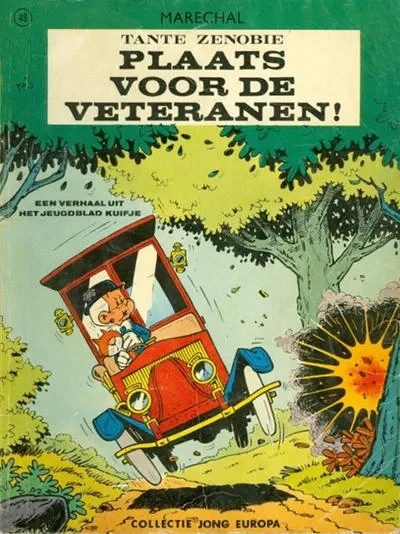 Cover of Tante Zenobe: Plaats voor de Veteranen!