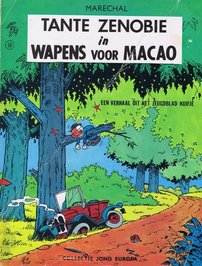 Cover of Tante Zenobie in Wapens voor Macao