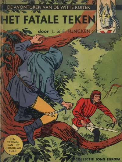 Cover of De avonturen van de Witte Ruiter: Het fatale teken & De verkochte kroon