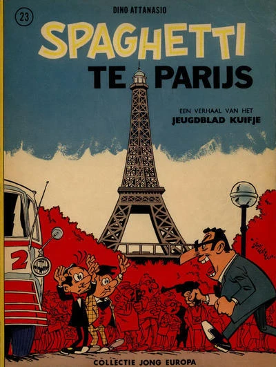 Cover of Spaghetti te Parijs
