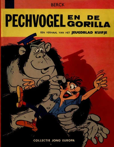 Cover of Pechvogel en de Gorilla