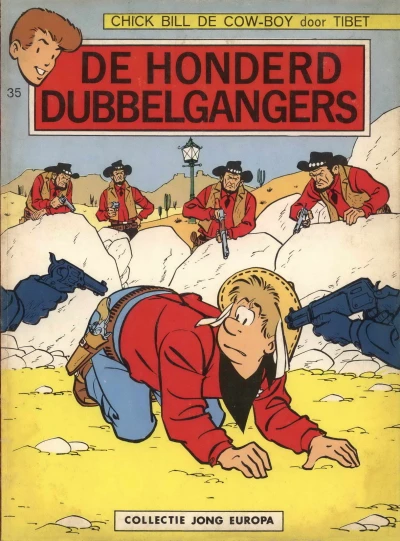 Cover of De avonturen van Chick Bill: De honderd dubbelgangers
