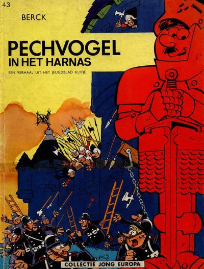 Cover of Pechvogel in het Harnas