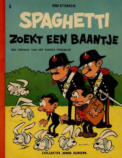 Cover of Spaghetti: Zoekt een baantje