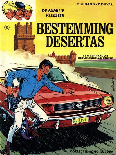Cover of De Familie Kleester Bestemming Desertas