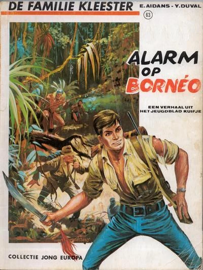 Cover of De Familie Kleester: Alarm op Borneo