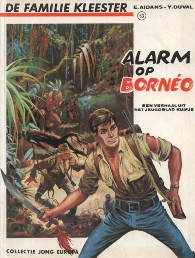 Cover of De familie Kleester: Alarm op Bornéo