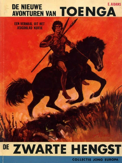 Cover of De Nieuwe avonturen van Toenga de Zwarte Hengst