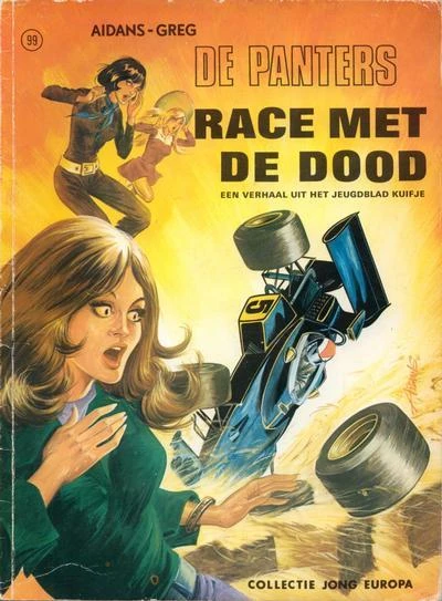 Cover of De Panters: Race met de dood