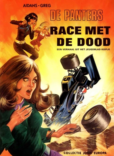 Cover of De Panters: Race met de dood