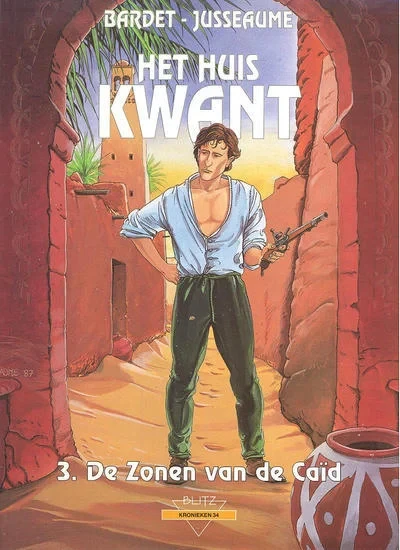 Cover of Het Huis Kwant 3. De Zonen van de Caid.