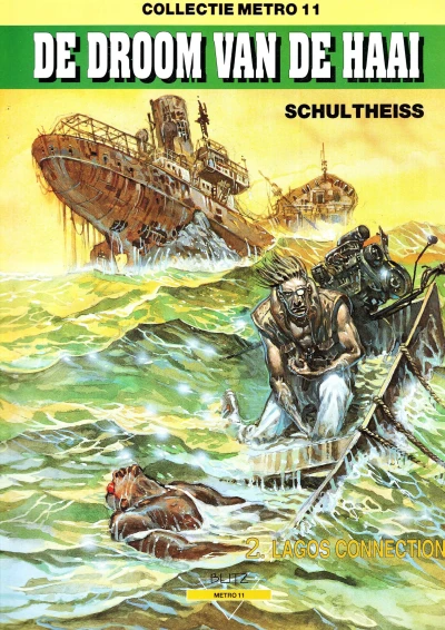 Cover of De droom van de haai 2: Lagos connection