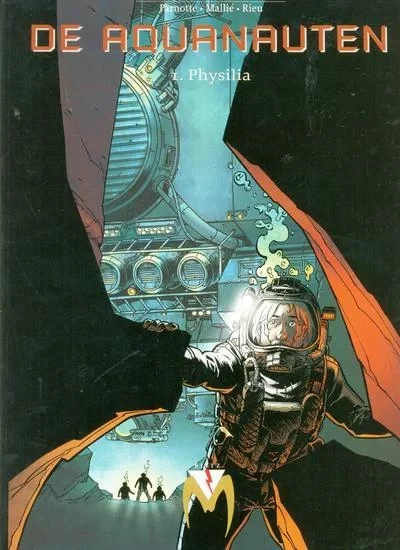 Cover of De Aquanauten 1. Physilia
