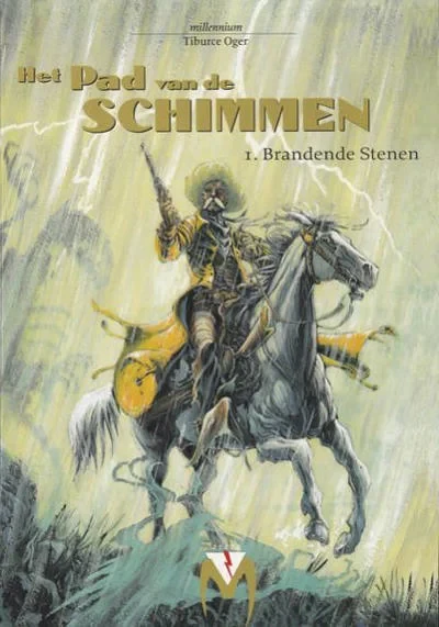 Cover of Het Pad van de Schimmen 1. Brandende stenen