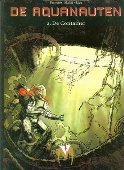 Cover of De Aquanauten 2. De container