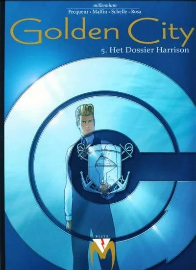 Cover of Golden City 5. Het dossier Harrison