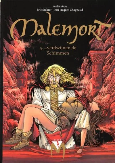 Cover of Malemort 5. ... verdwijnen de schimmen