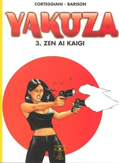 Cover of Yakuza 3. Zen ai Kaigi