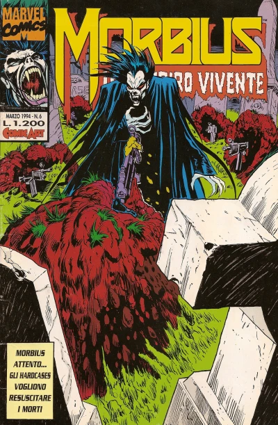 Cover of Morbius, il vampiro vivente 6