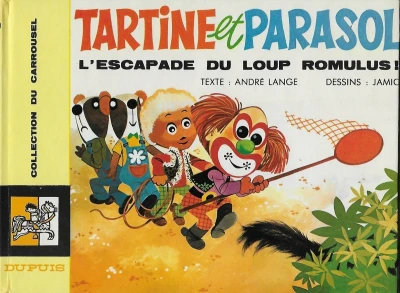 Cover of Tartine et Parasol: L'Escapade du Loup Romulus!