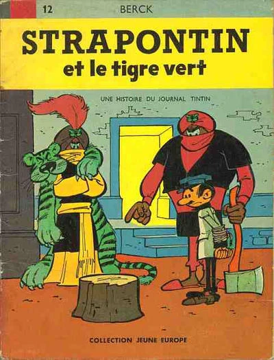 Cover of Strapontin et le tigre vert