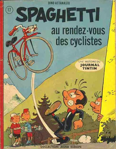 Cover of Spaghetti au rendez-vous des cyclistes