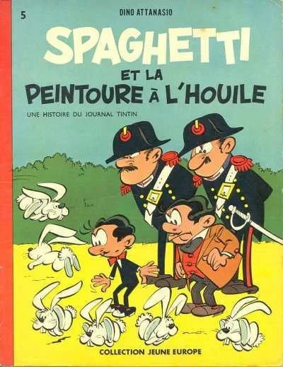 Cover of Spaghetti et la Peintoure a L'Houile