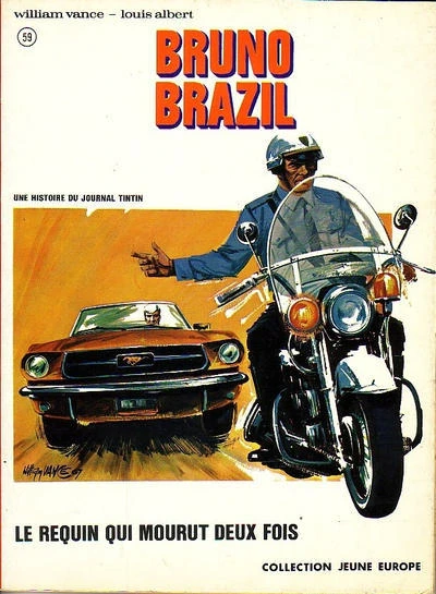 Cover of Bruno Brazil - Le requin qui mourut deux fois