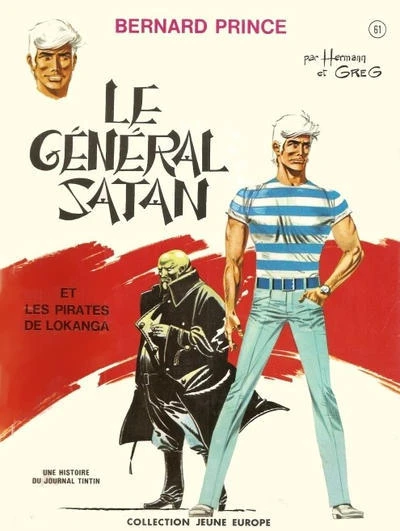 Cover of Bernard Prince - Le général Satan et Les pirates de Lokanga