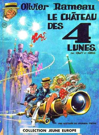 Cover of Olivier Rameau - Le château des 4 lunes