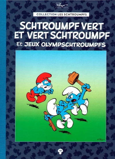 Cover of Schtroumpf vert et vert Schtroumpf