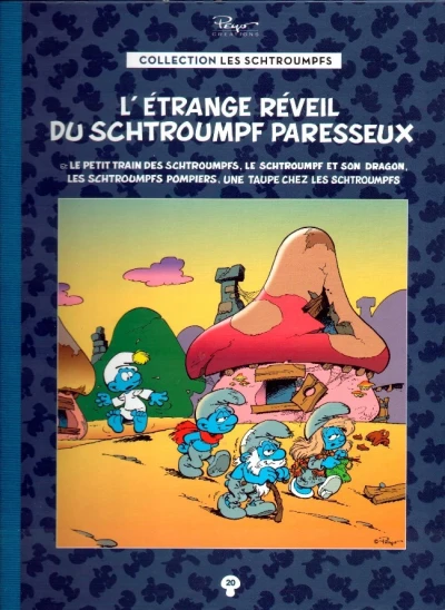 Cover of L'étrange réveil du Schtroumpf pâresseux