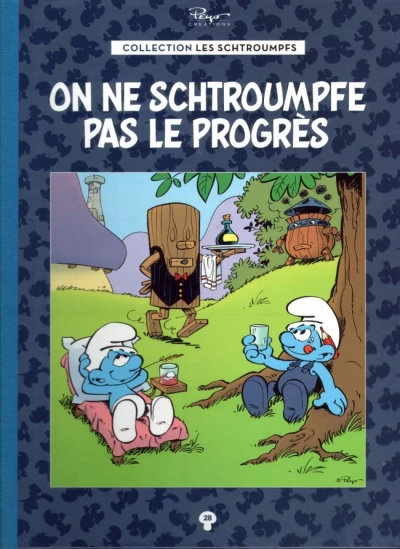 Cover of On ne schtroumpfe pas le progrès
