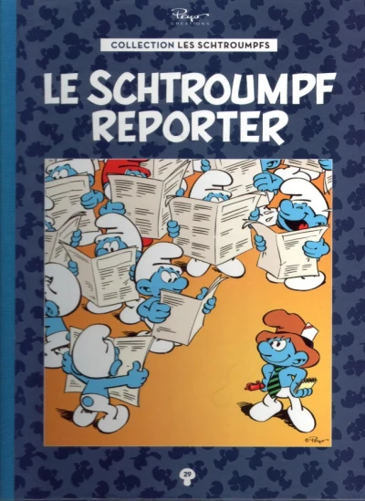 Cover of Le Schtroumpf Reporter