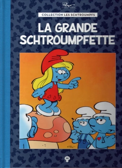 Cover of La grande schtroumpfette