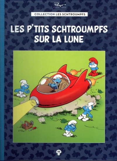 Cover of Les p'tits schtroumpfs sur la Lune